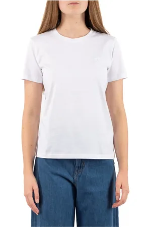 Dondup Mujer, Camisetas, Blanco, Talla: L