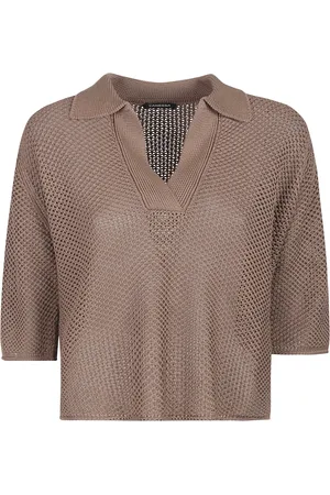 Canessa Mujer, Camisetas, Marrón, Talla: M