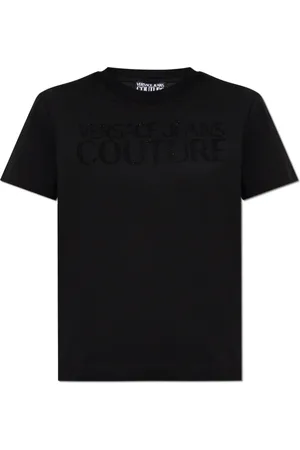 VERSACE Mujer, Camisetas, Negro, Talla: S