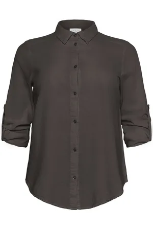 Kaffe Mujer, Blusas y Camisas, Gris, Talla: 3XL