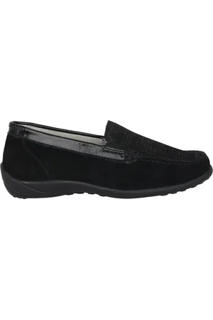 Waldläufer Mujer, Zapatos, Negro, Talla: 38 1/2 EU