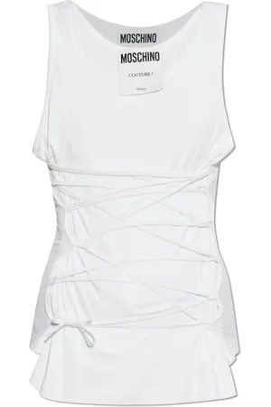 Moschino Mujer, Camisetas, Blanco, Talla: 2XS