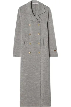 BUSNEL Mujer, Abrigos, Gris, Talla: L