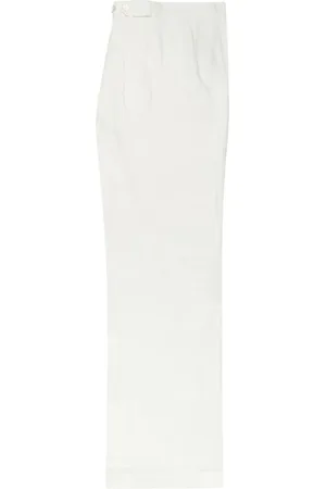 Brooks Brothers Mujer, Pantalones, Blanco, Talla: XL
