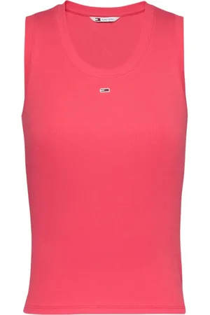 Tommy Hilfiger Mujer, Camisetas, Rojo, Talla: S