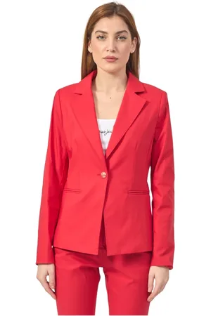 YES ZEE BY ESSENZA Mujer, Chaquetas, Rojo, Talla: S