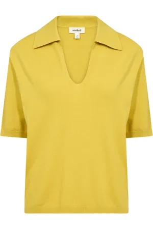 Soaked in Luxury Mujer, Jerseys, Amarillo, Talla: XS