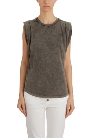 Dondup Mujer, Camisetas, Gris, Talla: M