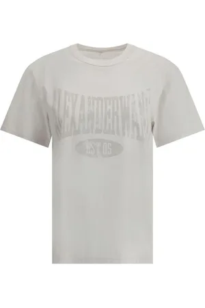 Alexander Wang Mujer, Camisetas, Blanco, Talla: M