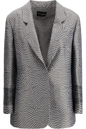 Giorgio Armani Mujer, Chaquetas, Gris, Talla: M