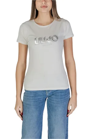 Liu Jo Mujer, Camisetas, Blanco, Talla: L