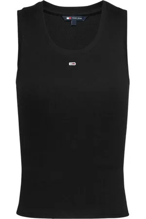 Tommy Hilfiger Mujer, Camisetas, Negro, Talla: XS