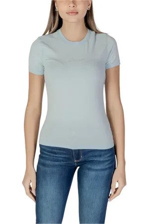 Desigual Mujer, Camisetas, Azul, Talla: S