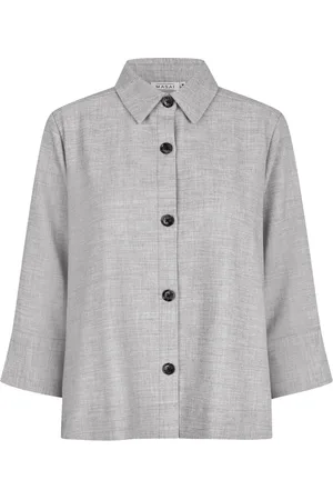 Masai Mujer, Blusas y Camisas, Gris, Talla: M