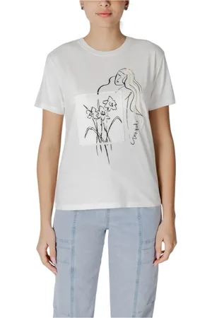 Desigual Mujer, Camisetas, Blanco, Talla: S