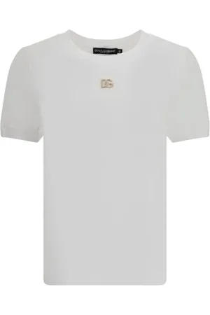 Dolce & Gabbana Mujer, Camisetas, Blanco, Talla: XS