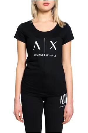 Armani Exchange Mujer, Camisetas, Negro, Talla: M
