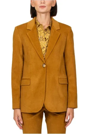 MOMONÍ Mujer, Chaquetas, Marrón, Talla: S