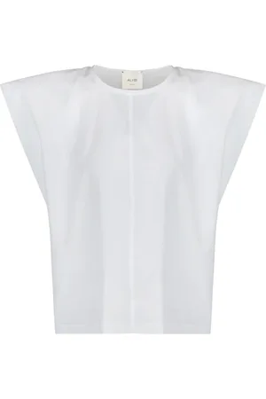 ALYSI Mujer, Blusas y Camisas, Blanco, Talla: M