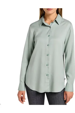Lee Mujer, Blusas y Camisas, Gris, Talla: XS