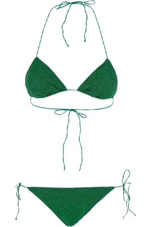 Oseree Mujer, Trajes de baño, Verde, Talla: S