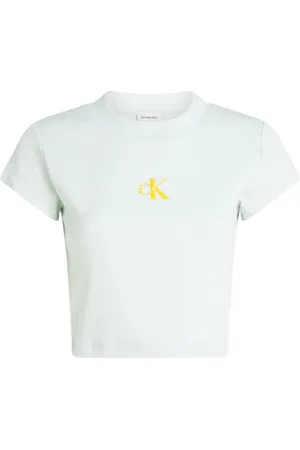 Calvin Klein Mujer, Camisetas, Verde, Talla: S