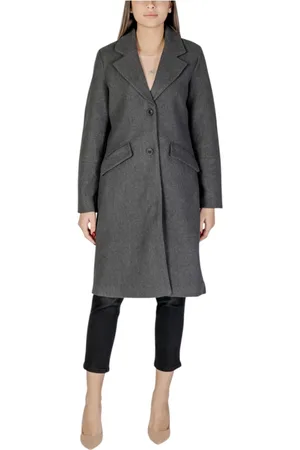 VERO MODA Mujer, Abrigos, Gris, Talla: M