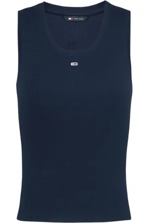 Tommy Hilfiger Mujer, Camisetas, Azul, Talla: L