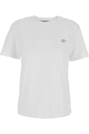 Twin-Set Mujer, Camisetas, Blanco, Talla: M