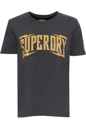 Superdry Mujer, Camisetas, Negro, Talla: M