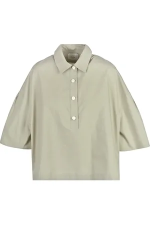ALYSI Mujer, Blusas y Camisas, Verde, Talla: M