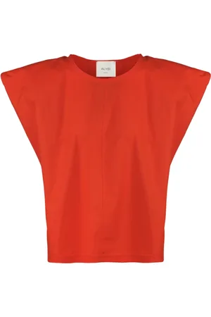 ALYSI Mujer, Blusas y Camisas, Naranja, Talla: S