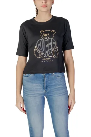 Guess Mujer, Camisetas, Negro, Talla: XS