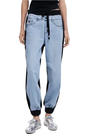 Desigual Mujer, Vaqueros, Negro, Talla: M