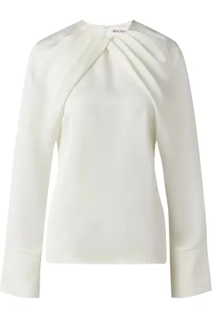 By Malina Mujer, Blusas y Camisas, Blanco, Talla: XS