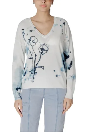 Desigual Mujer, Jerseys, Blanco, Talla: 2XL