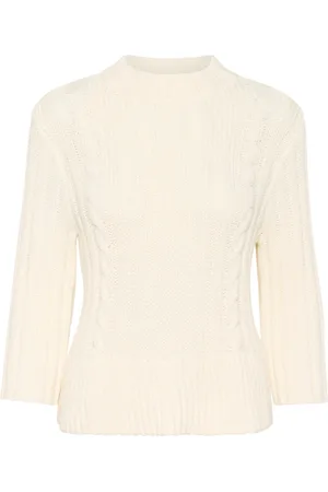 Soaked in Luxury Mujer, Jerseys, Blanco, Talla: M