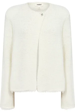 Soaked in Luxury Mujer, Chaquetas, Blanco, Talla: 2XL