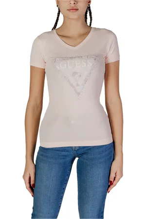 Guess Mujer, Camisetas, Rosa, Talla: XS