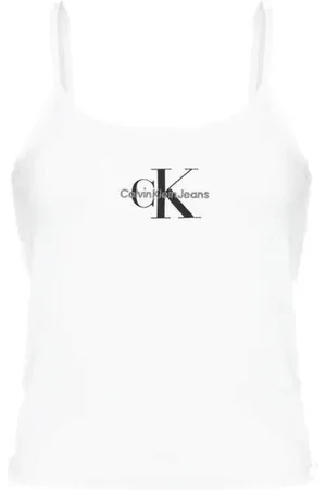 Calvin Klein Mujer, Camisetas, Blanco, Talla: XS
