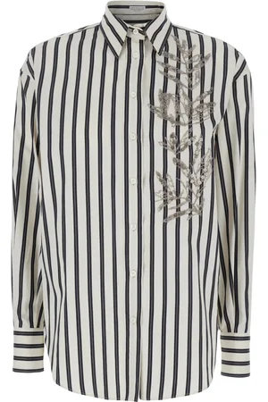 Brunello Cucinelli Mujer, Blusas y Camisas, Blanco, Talla: M