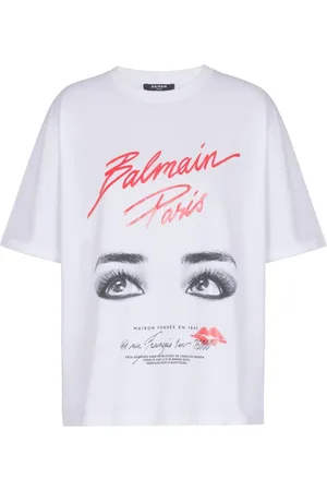 Balmain Mujer, Camisetas, Blanco, Talla: M