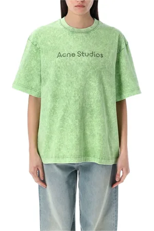 Acne Studios Mujer, Camisetas, Verde, Talla: M