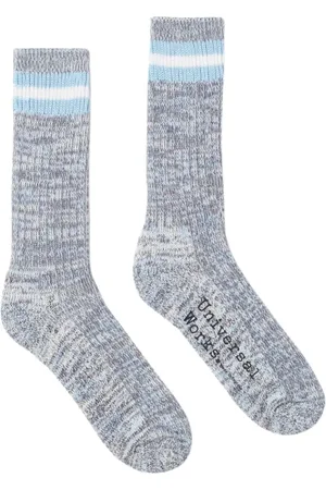 Universal Works Unisex, Ropa interior, Azul, Talla: M