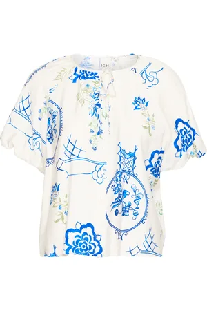 Ichi Mujer, Blusas y Camisas, Blanco, Talla: M