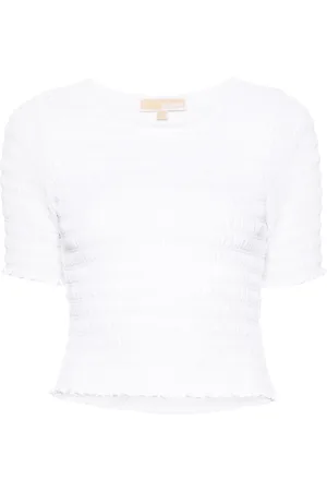 Michael Kors Mujer, Camisetas, Blanco, Talla: S