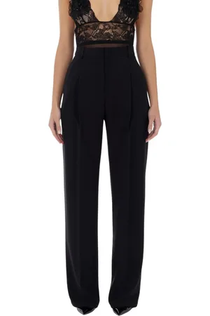 Elisabetta Franchi Mujer, Pantalones, Negro, Talla: M
