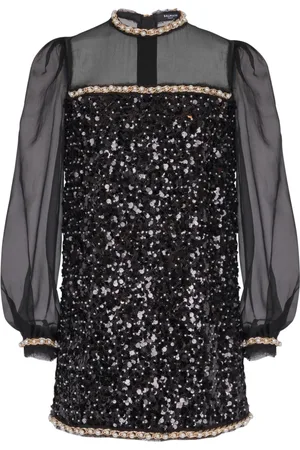 Balmain Mujer, Vestidos, Negro, Talla: S