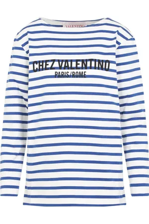 VALENTINO Mujer, Camisetas, Azul, Talla: M