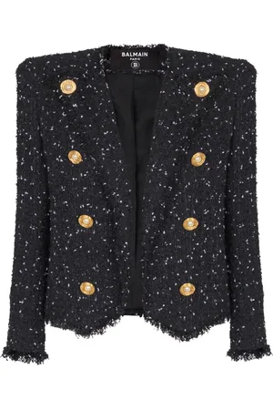 Balmain Mujer, Chaquetas, Negro, Talla: S